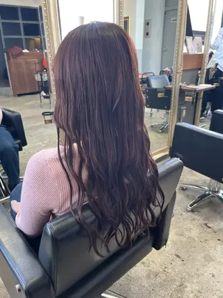 ロング カラー 🖤西嶋　桃花🖤 エクステ/レイヤーのヘアスタイル