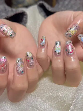 ミディアム mer natsumiのネイルデザイン