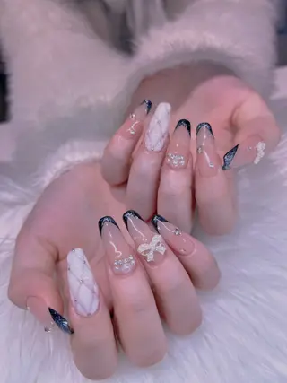 ネイル 長さだし専門店 M2　rikaのネイルデザイン