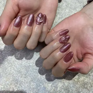 ネイル Amber21.所属・Nagahama Akariのネイルデザイン