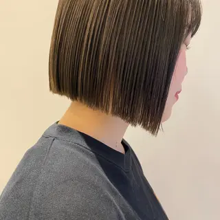 ミディアム 横浜/ショート/ レイヤーカットのヘアスタイル