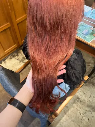 ロング 小顔カット/韓国 カラー🌙shikiのヘアスタイル