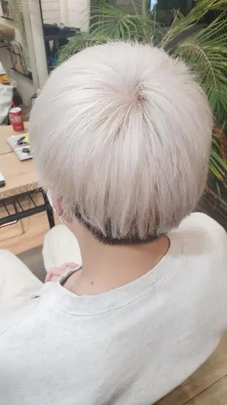 ショート カラー パーソナルカラー 診断🍀マリンのヘアスタイル