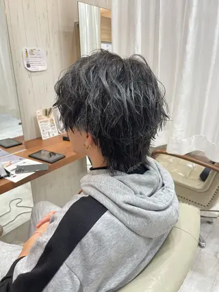 ショート カラー メンズ 中嶋 紘夢のヘアスタイル