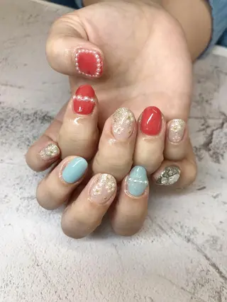 ネイル RI SA☀️ リサのネイルデザイン