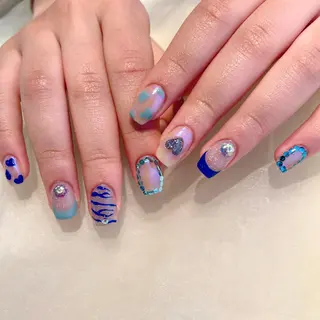 ネイル 新井 ひなののネイルデザイン