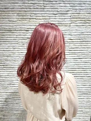 ロング カラー 嶋田 ゆきのヘアスタイル