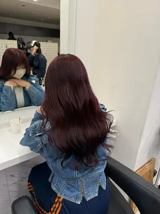 ロング カラー ヘアアレンジ 💗横浜美容室 💗HARUNAのヘアスタイル