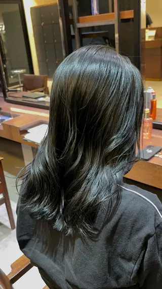 ロング カラー FURUSHO所属・縮毛矯正/髪質改善 ルクア9F/小倉悠佑のヘアスタイル