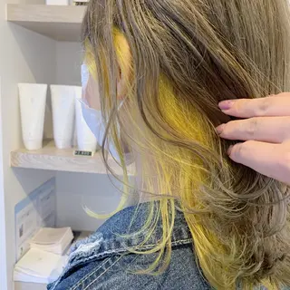 ミディアム ホラオク カナエのヘアスタイル