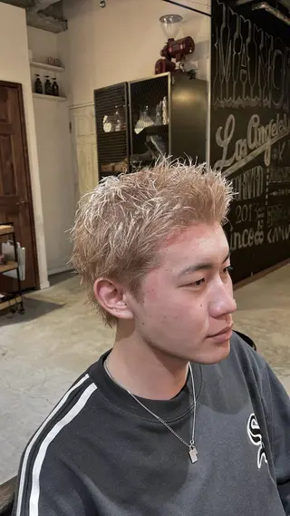 メンズ メンズ特化/フェード 樋口裕馬のヘアスタイル