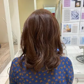 ミディアム カラー メンズサロンGRIT 店長　深山一平のヘアスタイル