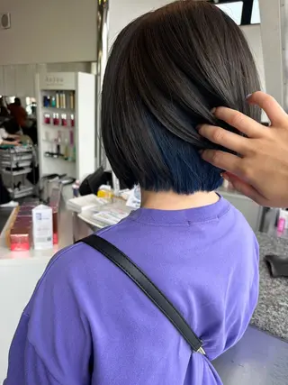 ショート 大森 有紗のヘアスタイル