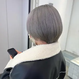 ショート カラー 🍒暖色✖️レイヤー ／Haruna🍒のヘアスタイル