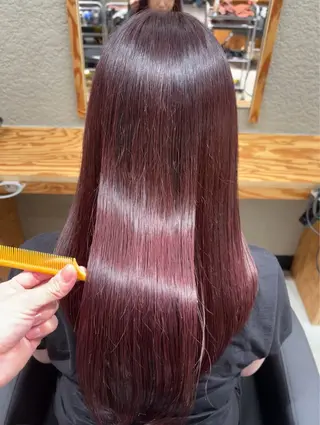 セミロング 🫧艶髪/透明感🫧 EIGHT/丸山のヘアスタイル