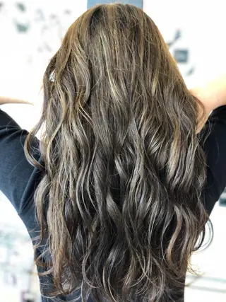 ロング カラー 美容室 HAKUAのヘアスタイル