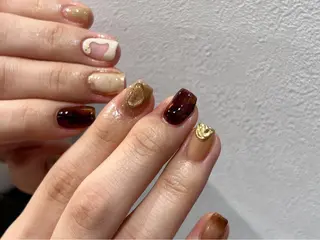 ネイル NINEnami ニュアンスネイルのネイルデザイン