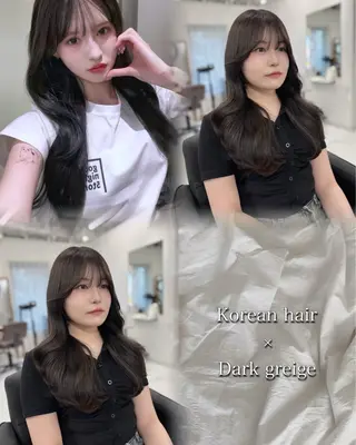 セミロング カラー 赤みなしカラー/梅田 /レイヤー/IORIのヘアスタイル