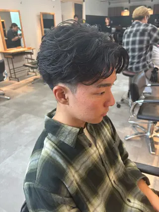 パーマ メンズ 男の理想を叶える🔥 メンズパーマ特化｜関のヘアスタイル