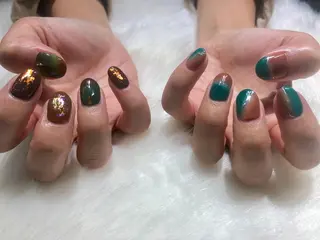 ネイル Amber21.所属・Nagahama Akariのネイルデザイン