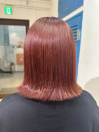 ミディアム ブリーチカラーボブ sayo🧸🤎のヘアスタイル