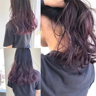 セミロング 小澤大輔 YOLO hairのヘアスタイル