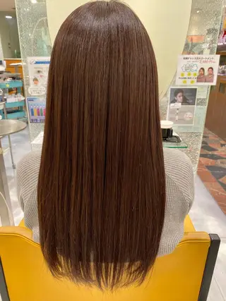 ロング 三田 豪のヘアスタイル