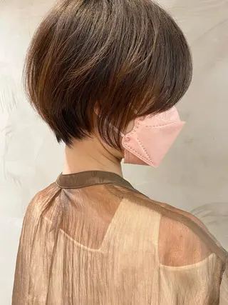 ショート piu所属・井尻 將太のヘアスタイル