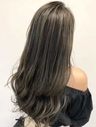 ロング カラー tablier所属・北名古屋 /美容院カフェのヘアスタイル