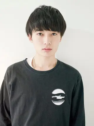 ショート カラー パーマ メンズ スパイラルパーマ 🌐hina⭐️のヘアスタイル