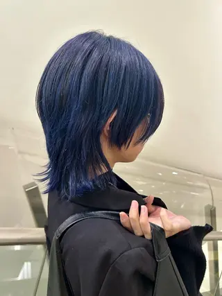 ミディアム カラー Via  京都烏丸所属・ブロンド/ハイトーン /レイヤー/りなのヘアスタイル