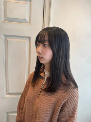 ロング 透明感カラー💜 モテ髪 空陽💙のヘアスタイル