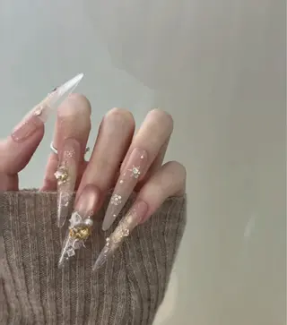 ネイル 長さだし専門 ありさのネイルデザイン