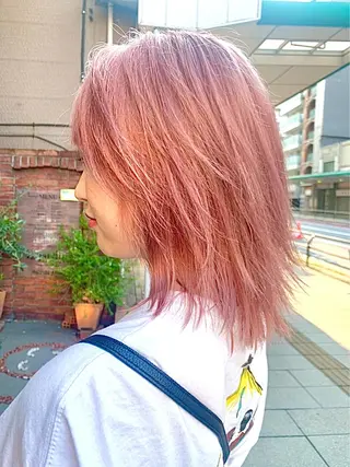 ミディアム カラー HairSalon SHIAN八王子店所属・SHIAN 八王子 🦋小林 美羅🦋のヘアスタイル