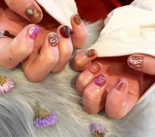 ネイル revia所属・ERI Nailistのネイルデザイン