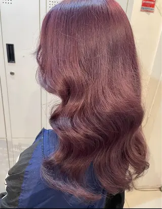 セミロング Ria OSAKA　梅田所属・マリカ🦋韓国 ハイトーン/エクステのヘアスタイル