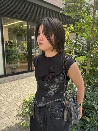 ショート NOUN所属・eri kinjoのヘアスタイル