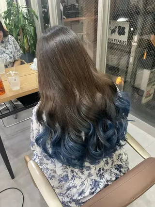 ロング 横山 奈央のヘアスタイル