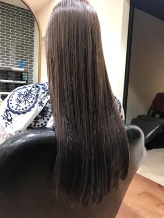 ロング カラー アザマ　ヤスカツ _rosso 川口のヘアスタイル