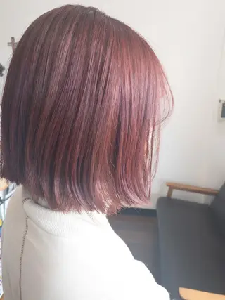 ショート 🦋透明感カラー🦋 CHIHARUのヘアスタイル