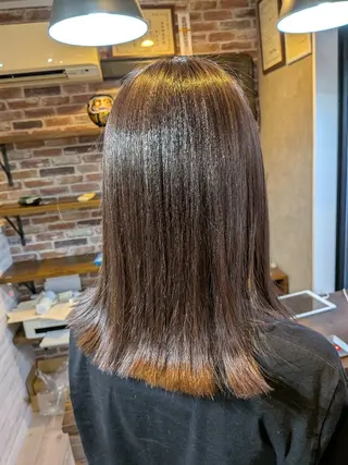 ミディアム BIRTHPLACE所属・BIRTHPLACE ✨HIROKOのヘアスタイル