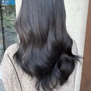 ロング しもかわ かほのヘアスタイル