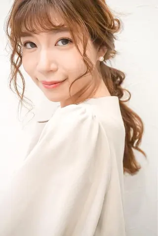 ロング ヘアアレンジ SHANTi 飯塚 ヘアセット/髪質改善のヘアスタイル