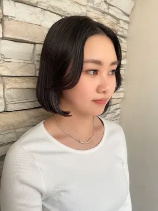 ショート カラー 🍒顔周り/レイヤー /韓国風/アリサ🍒のヘアスタイル