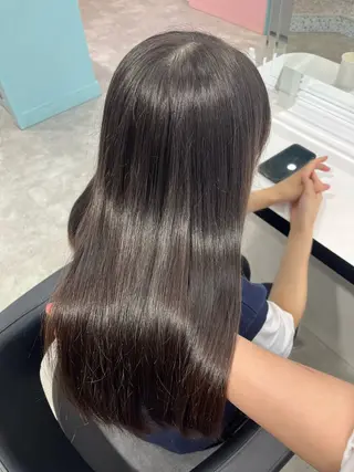 ロング みう/仙台/暖色/ 艶髪/顔周りカット/のヘアスタイル