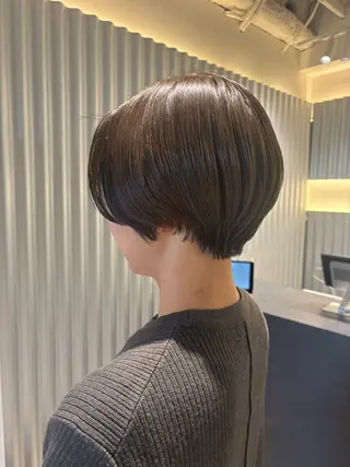 ショート カラー ヘアアレンジ 押切 響　のヘアスタイル