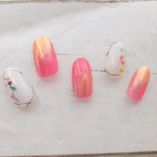 ネイル 💗🪽Tiary Nail🪽💗のネイルデザイン