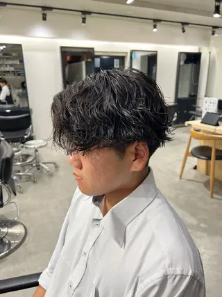 パーマ メンズ fifth神宮前 HIN★T★のヘアスタイル