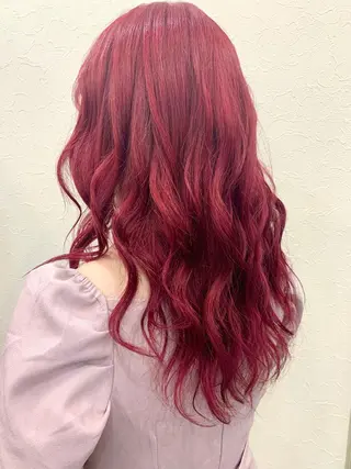 ロング 石原 姫菜のヘアスタイル