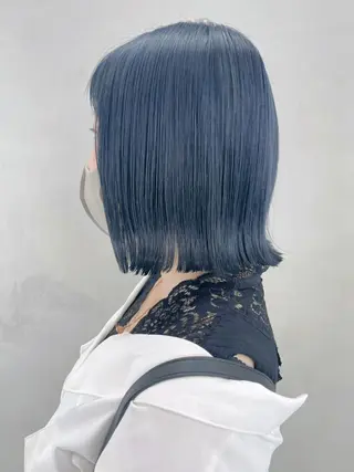 ミディアム カラー ヘアアレンジ パーマ ITbyALBUM 浦和店のヘアスタイル